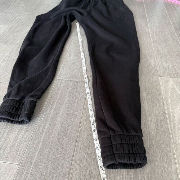 FRANKIES BIKINIS Frank Oversized Sweatpants Black High Waisted Joggers Size L - Picture 15 of 16